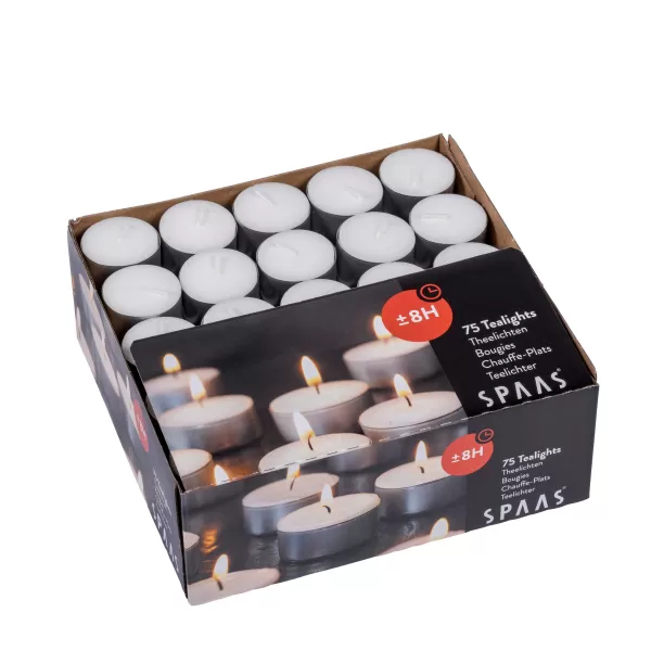 Spaas Vela Para Lamparinas Conjunto De 75 Branco>CASA New