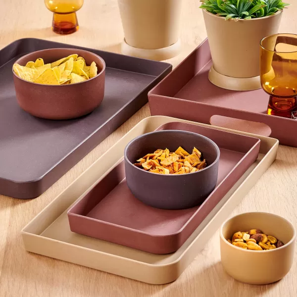 Sumak Bandeja Castanho Escuro>CASA Shop