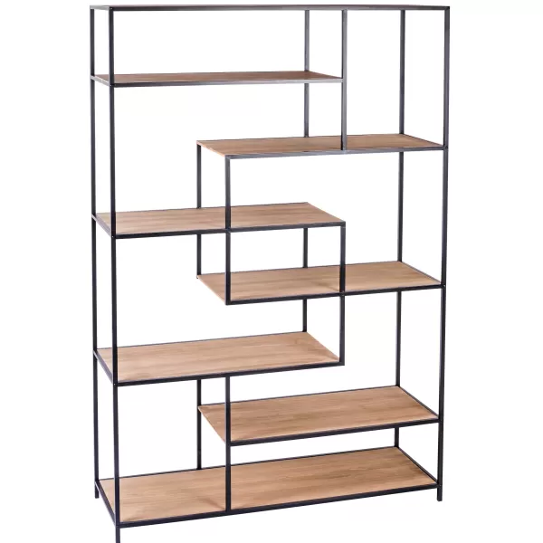 Trapp Estante De Parede Preto>CASA Outlet