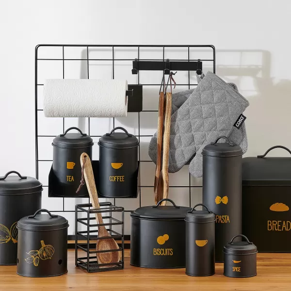 Vira Caixa De Alimentos Preto>CASA Shop