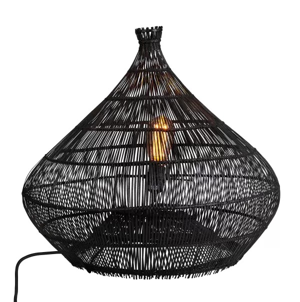 Zalou Candeeiro De Mesa Preto>CASA Cheap